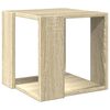 vidaXL Τραπέζι Σαλονιού Sonoma Δρυς 32x32x30 εκ. Επεξεργασμένο Ξύλο