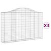 vidaXL &Sigma;&upsilon;&rho;&mu;&alpha;&tau;&omicron;&kappa;&iota;&beta;ώ&tau;&iota;&alpha; &Tau;&omicron;&xi;&omega;&tau;ά 3 &tau;&epsilon;&mu;. 200x30x120/140 &epsilon;&kappa;. &Gamma;&alpha;&lambda;&beta;&alpha;&nu;. &Alpha;&tau;&sigma;ά&lambda;&iota;