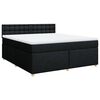 vidaXL &Kappa;&rho;&epsilon;&beta;ά&tau;&iota; Boxspring &mu;&epsilon; &Sigma;&tau;&rho;ώ&mu;&alpha; &Mu;&alpha;ύ&rho;&omicron; 180x200 &epsilon;&kappa;. &Upsilon;&phi;&alpha;&sigma;&mu;ά&tau;&iota;&nu;&omicron;