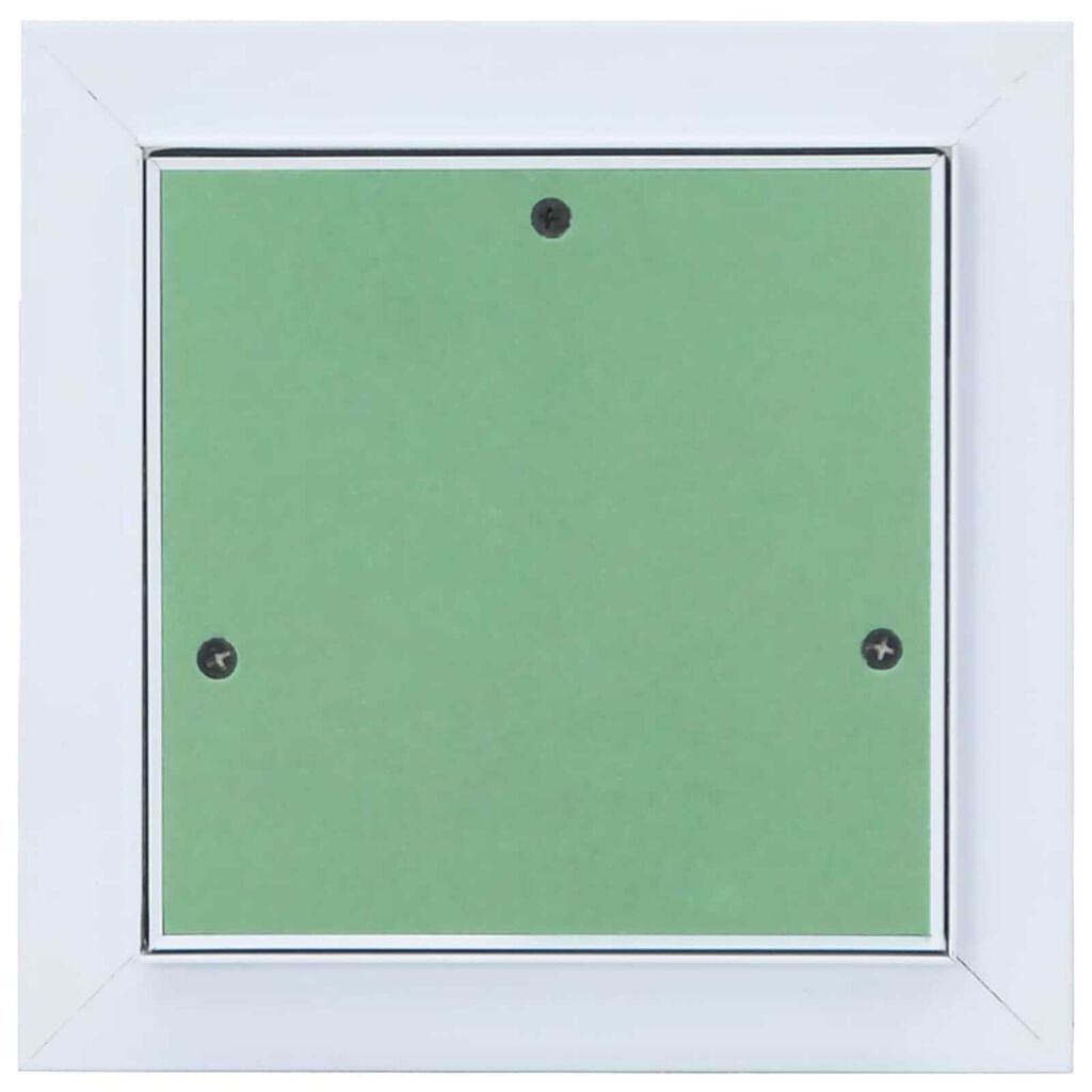 vidaXL Πάνελ πρόσβασης Λευκό 20 x 20 cm Αλουμίνιο και Γυψοσανίδα