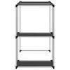 vidaXL Ραφιέρα για Πλυντήριο Μαύρη 87 x 55 x 90,5 εκ. από Σίδερο