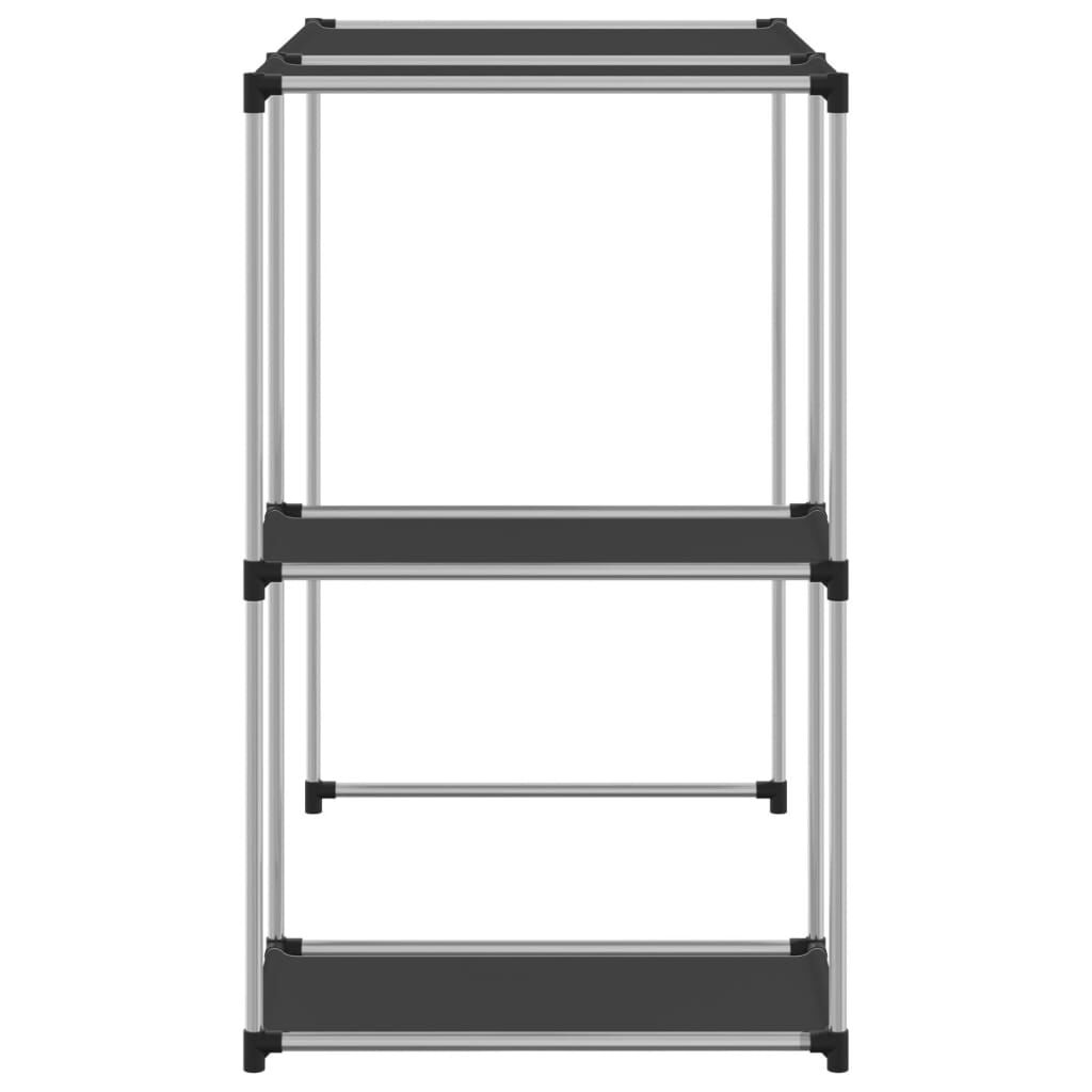 vidaXL Ραφιέρα για Πλυντήριο Μαύρη 87 x 55 x 90,5 εκ. από Σίδερο
