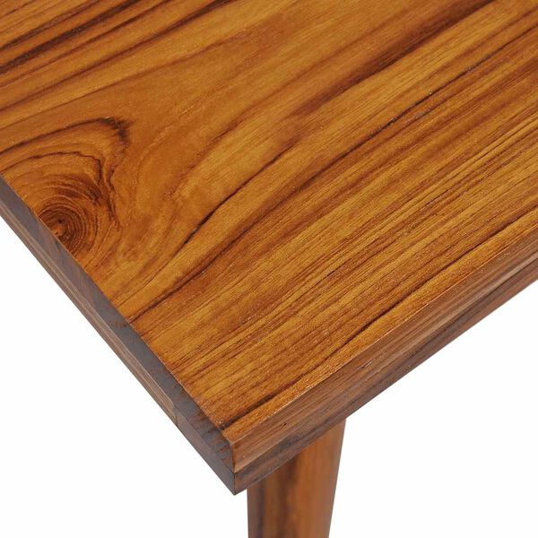 vidaXL Τραπεζάκι Σαλονιού 100 x 50 x 40 εκ. από Ξύλο Teak και Ρητίνη