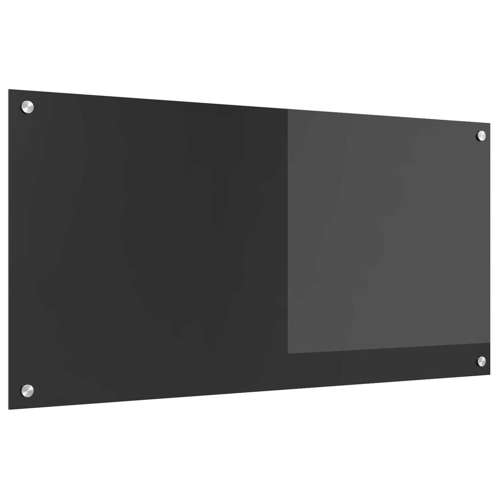 vidaXL Κουζινοπίνακας Σκούρο Γκρι 100x50x0,6 εκ. Σκληρυμένο Γυαλί