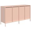 vidaXL Ντουλάπι Ροζ 135x39x73,5 εκ. από Χάλυβα Ψυχρής Έλασης