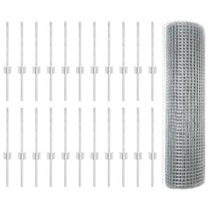 vidaXL &Sigma;&upsilon;&rho;&mu;&alpha;&tau;ό&pi;&lambda;&epsilon;&gamma;&mu;&alpha; &mu;&epsilon; &Sigma;&tau;&upsilon;&lambda;ί&sigmaf; 50 x 0,4 &mu; &Gamma;&alpha;&lambda;&beta;&alpha;&nu;&iota;&sigma;&mu;έ&nu;&omicron;&sigmaf; &Chi;ά&lambda;&upsilon;&beta;&alpha;&sigmaf; &Alpha;&sigma;&eta;&mu;ί
