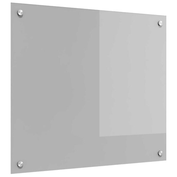 VidaXL Φωτιστικό κουζίνας Ανοιχτό Γκρι 70x60x0,6 εκ. Σκληρυμένο Γυαλί