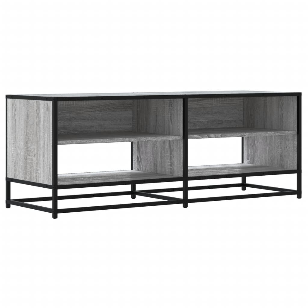 vidaXL Έπιπλο Τηλεόρασης Γκρι Sonoma 120,5x40x46 εκ. Επεξ. Ξύλο