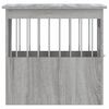 vidaXL Κλουβί Σκύλου Γκρι Sonoma 45x62x59 εκ. από Επεξεργ. Ξύλο