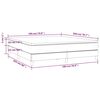 vidaXL &Kappa;&rho;&epsilon;&beta;ά&tau;&iota; Boxspring &mu;&epsilon; &Sigma;&tau;&rho;ώ&mu;&alpha; &Kappa;&alpha;&pi;&omicron;&upsilon;&tau;&sigma;ί&nu;&omicron; 180x200 &epsilon;&kappa;. &Sigma;&upsilon;&nu;&theta;. &Delta;έ&rho;&mu;&alpha;