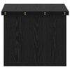 vidaXL Τραπεζάκι σαλονιού Μαύρη Οξυά 55 x 54,5 x 45 εκ