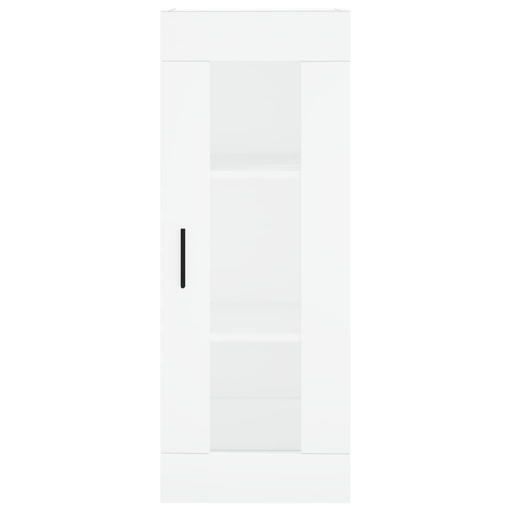 vidaXL Ντουλάπι Λευκό 34,5 x 34 x 180 εκ. από Επεξεργασμένο Ξύλο