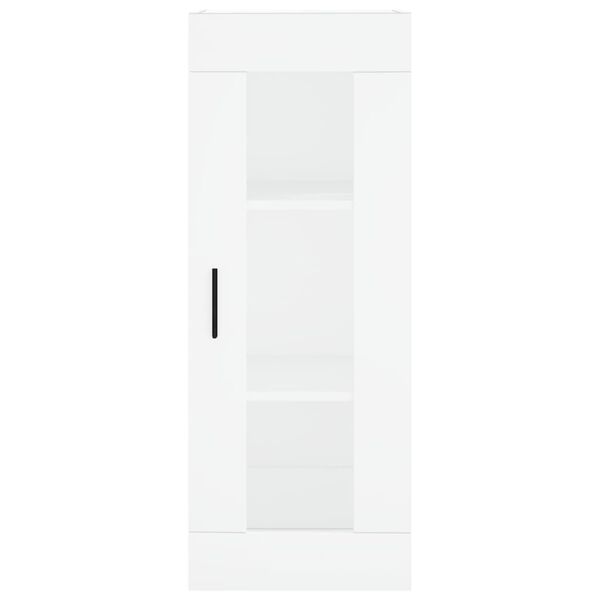 vidaXL Ντουλάπι Λευκό 34,5 x 34 x 180 εκ. από Επεξεργασμένο Ξύλο
