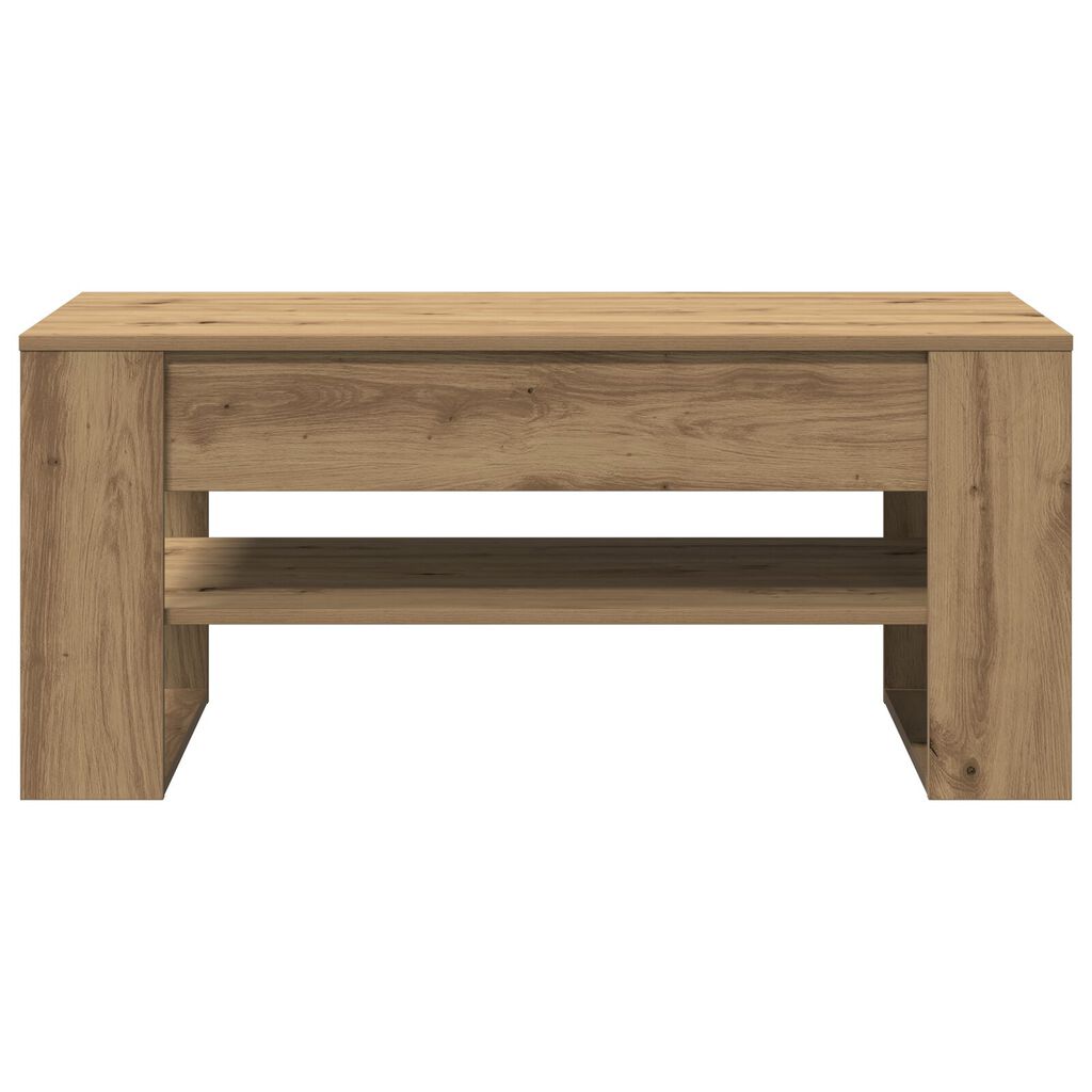 vidaXL Τραπεζάκι σαλονιού Artisan Oak 102x55x45 εκ από κατασκευασμένο ξύλο