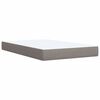 vidaXL &Kappa;&rho;&epsilon;&beta;ά&tau;&iota; Boxspring &mu;&epsilon; &Sigma;&tau;&rho;ώ&mu;&alpha; Taupe 120x200 &epsilon;&kappa;. &Upsilon;&phi;&alpha;&sigma;&mu;ά&tau;&iota;&nu;&omicron;