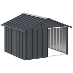 vidaXL &Sigma;&pi;&iota;&tau;ά&kappa;&iota; &Sigma;&kappa;ύ&lambda;&omicron;&upsilon; &Alpha;&nu;&theta;&rho;&alpha;&kappa;ί 116,5x103x81,5 &epsilon;&kappa;. &Gamma;&alpha;&lambda;&beta;&alpha;&nu;&iota;&sigma;&mu;έ&nu;&omicron; &Alpha;&tau;&sigma;ά&lambda;&iota;