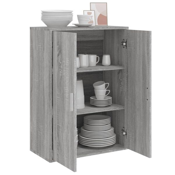 vidaXL Ντουλάπι Γκρι Sonoma 60x31x84 εκ. από Επεξεργασμένο Ξύλο