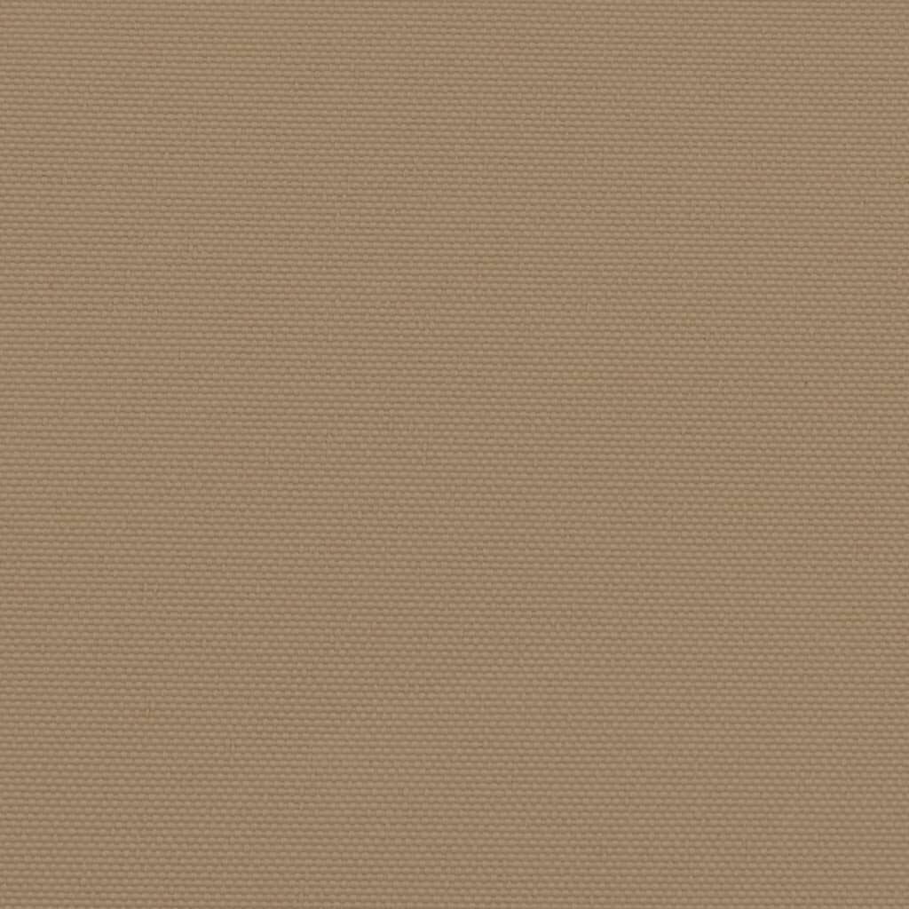 vidaXL Σκίαστρο Πλαϊνό Συρόμενο Taupe 200 x 500 εκ.