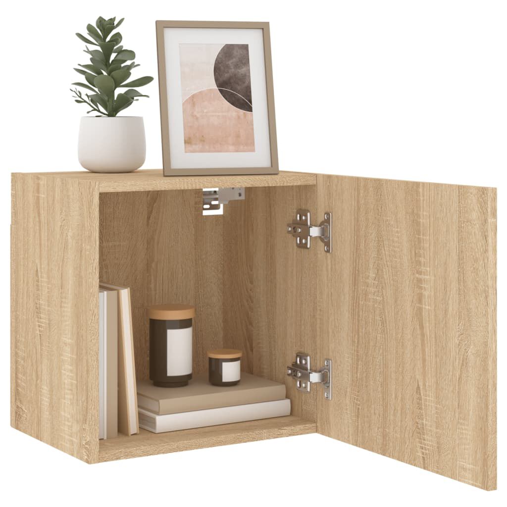 vidaXL Έπιπλο Τοίχου Τηλεόρασης Sonoma Δρυς 40,5x30x40 εκ. Επεξ. Ξύλο