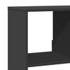 vidaXL Βιβλιοθήκη Μαύρη 100x33x125,5 εκ. από Επεξεργασμένο Ξύλο