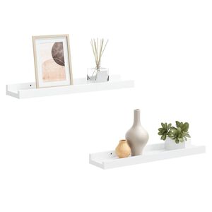 vidaXL &Rho;ά&phi;&iota;&alpha; &gamma;&iota;&alpha; &Kappa;&omicron;&rho;&nu;ί&zeta;&epsilon;&sigmaf; 2 &tau;&epsilon;&mu;. &Lambda;&epsilon;&upsilon;&kappa;ά 40 x 9 x 3 &epsilon;&kappa;. &alpha;&pi;ό MDF