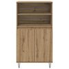vidaXL Highboard &Kappa;&alpha;&phi;έ 60 x 36 x 110 &epsilon;&kappa;. &Epsilon;&pi;&epsilon;&xi;&epsilon;&rho;&gamma;&alpha;&sigma;&mu;έ&nu;&omicron; &xi;ύ&lambda;&omicron;