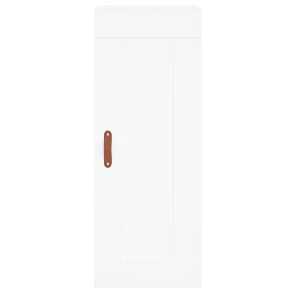 vidaXL Ντουλάπι Λευκό 34,5 x 34 x 180 εκ. από Επεξεργασμένο Ξύλο