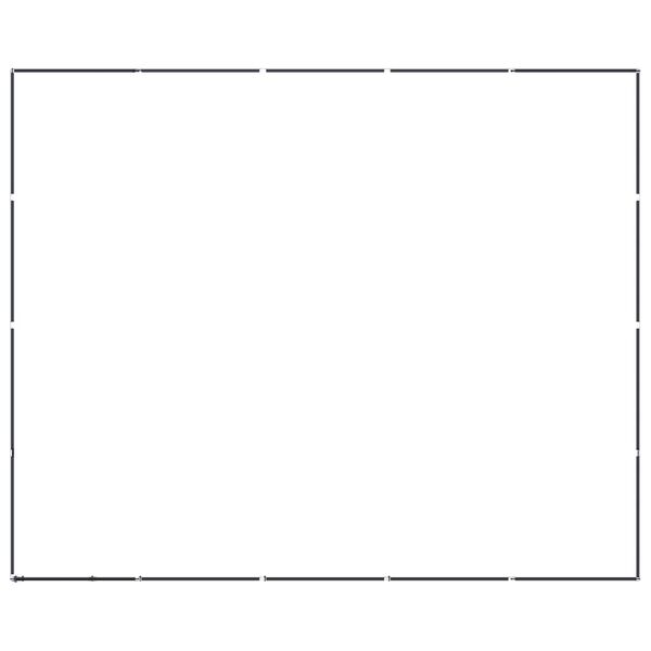 vidaXL Κλουβί Σκύλου Εξωτερικού Χώρου 18,43 μ² από Ατσάλι