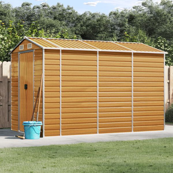 vidaXL Φωτιστικό Κήπου Καφέ 191 x 300 x 198 εκ. από Γαλβανισμένο Ατσάλι