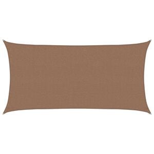 vidaXL &Iota;&kappa;&alpha;&nu;ό&tau;&eta;&tau;&alpha; &Sigma;&kappa;ί&alpha;&sigma;&eta;&sigmaf; Taupe 2 x 6 m HDPE