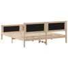 vidaXL Σκελετός Κρεβατιού με κεφαλάρι Μαύρο 180 x 200 cm ύφασμα