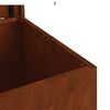 vidaXL &Kappa;&omicron;&upsilon;&tau;ί &alpha;&pi;&omicron;&theta;ή&kappa;&epsilon;&upsilon;&sigma;&eta;&sigmaf; &epsilon;&xi;&omega;&tau;&epsilon;&rho;&iota;&kappa;ώ&nu; &chi;ώ&rho;&omega;&nu; &Sigma;&kappa; rusty 55 x 50,5 x 50 &epsilon;&kappa;.