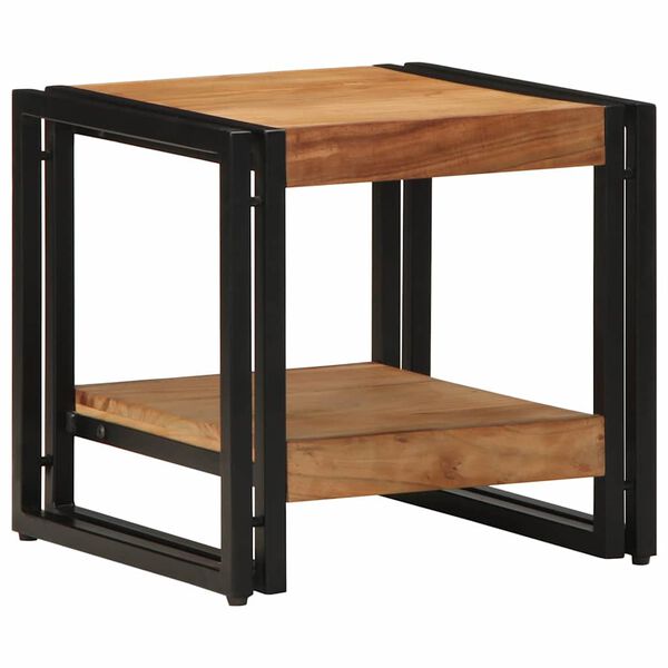 vidaXL Τραπεζάκι σαλονιού Καφέ 40 x 40 x 38 cm Μασίφ ξύλο ακακίας