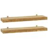 vidaXL &Rho;ά&phi;&iota;&alpha; &Tau;&omicron;ί&chi;&omicron;&upsilon; 2 &tau;&epsilon;&mu;. 60 x 15 x 4 &epsilon;&kappa;. &alpha;&pi;ό &Mu;&alpha;&sigma;ί&phi; &Xi;ύ&lambda;&omicron; Teak