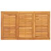 vidaXL Τραπεζαρία Κήπου 120 x 70 x 77 εκ. από Μασίφ Ξύλο Teak