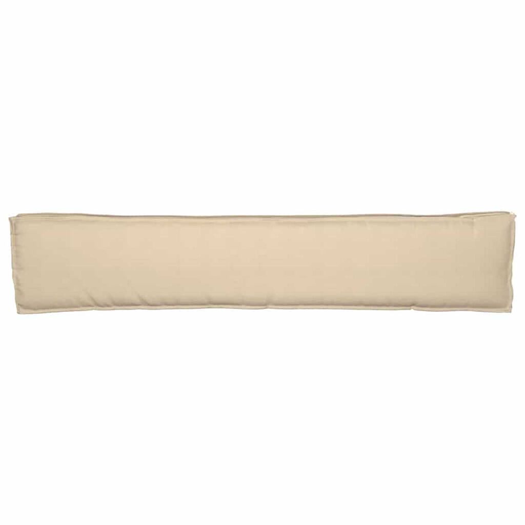 vidaXL Σετ Μαξιλαριών Πάγου 2 pcs Μπεζ 200 x 40 x 8 εκ. Ύφασμα Oxford