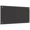 vidaXL Πίσω Πάνελ Κουζίνας 2 pcs Σκούρο Γκρι 80 x 40 cm