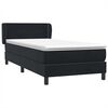 vidaXL Box Spring &Kappa;&rho;&epsilon;&beta;ά&tau;&iota; &mu;&epsilon; &sigma;&tau;&rho;ώ&mu;&alpha; &Mu;&alpha;ύ&rho;&omicron; 80x210 &epsilon;&kappa;. &Beta;&epsilon;&lambda;&omicron;ύ&delta;&iota;&nu;&omicron;