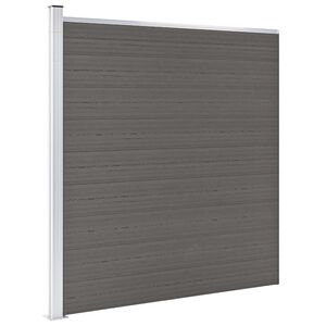 vidaXL &Pi;ά&nu;&epsilon;&lambda; &Pi;&epsilon;&rho;ί&phi;&rho;&alpha;&xi;&eta;&sigmaf; &Gamma;&kappa;&rho;&iota; 175 x 186 &epsilon;&kappa;. &alpha;&pi;ό WPC