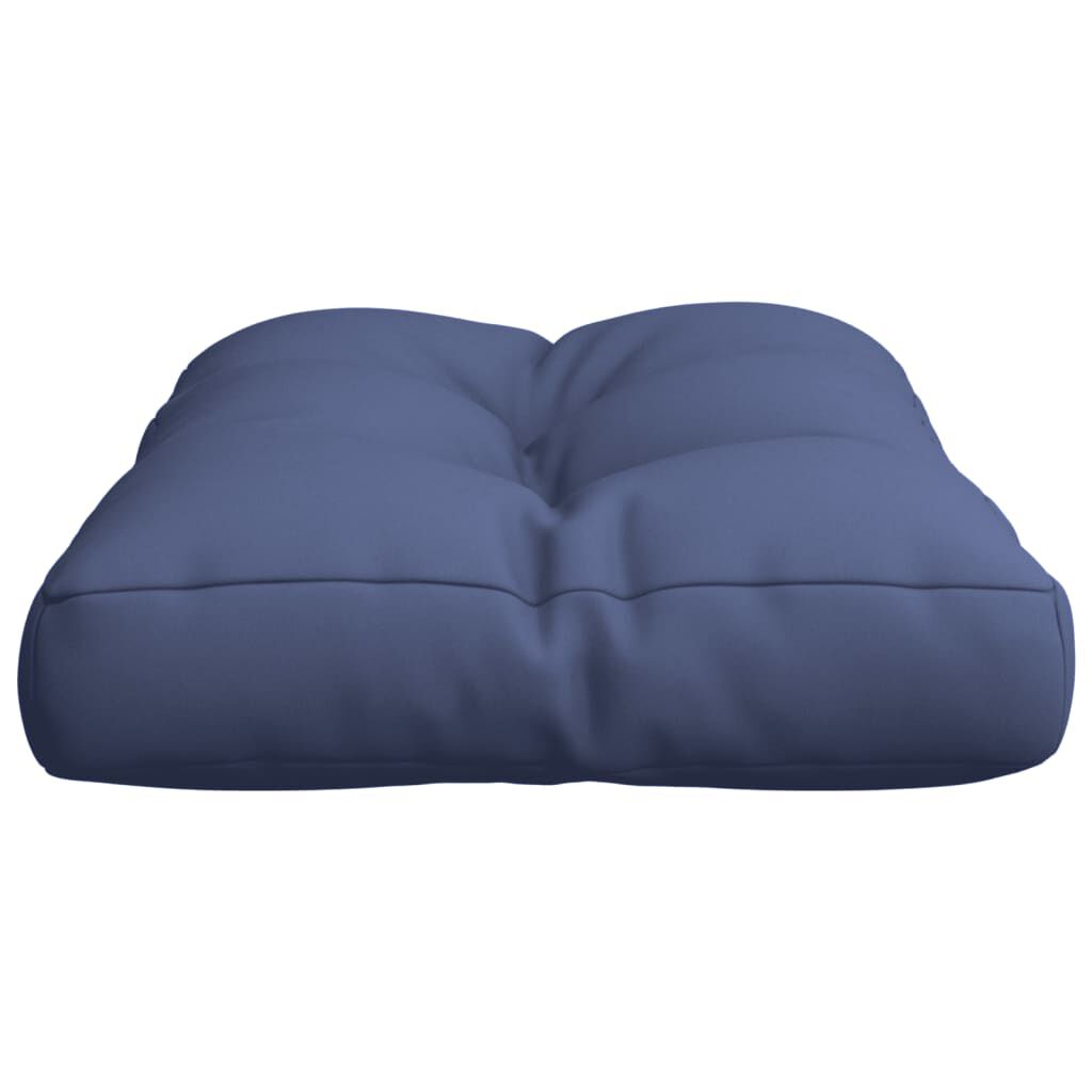 vidaXL Μαξιλάρι Παλέτας Ναυτικό 50 x 40 x 12 εκ. Υφασμάτινο