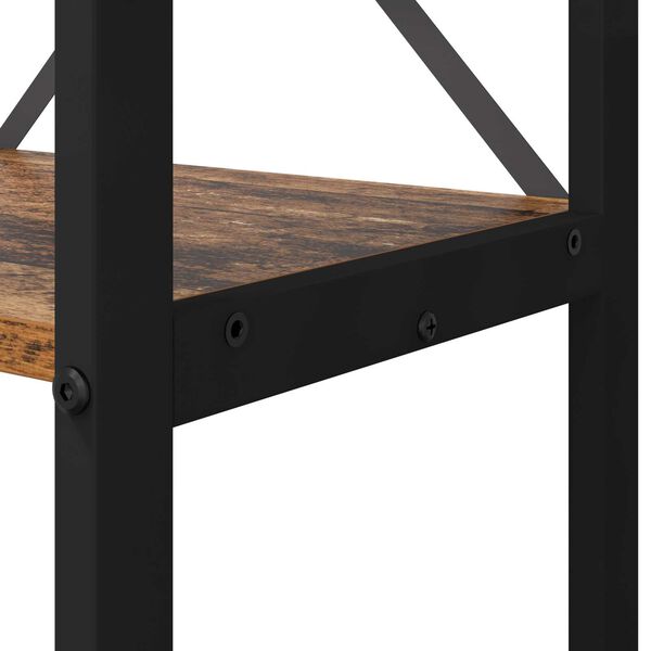 vidaXL Βιβλιοθήκη Παλαιό ξύλο 40 x 30 x 118 εκ Στερεό Ξύλο
