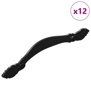 vidaXL &Lambda;&alpha;&beta;ή 12 pcs &Mu;&alpha;ύ&rho;&omicron; 143 x 19,2 x 20 &chi;&iota;&lambda; &Kappa;&rho;ά&mu;&alpha; &Psi;&epsilon;&upsilon;&delta;&alpha;&rho;&gamma;ύ&rho;&omicron;&upsilon;