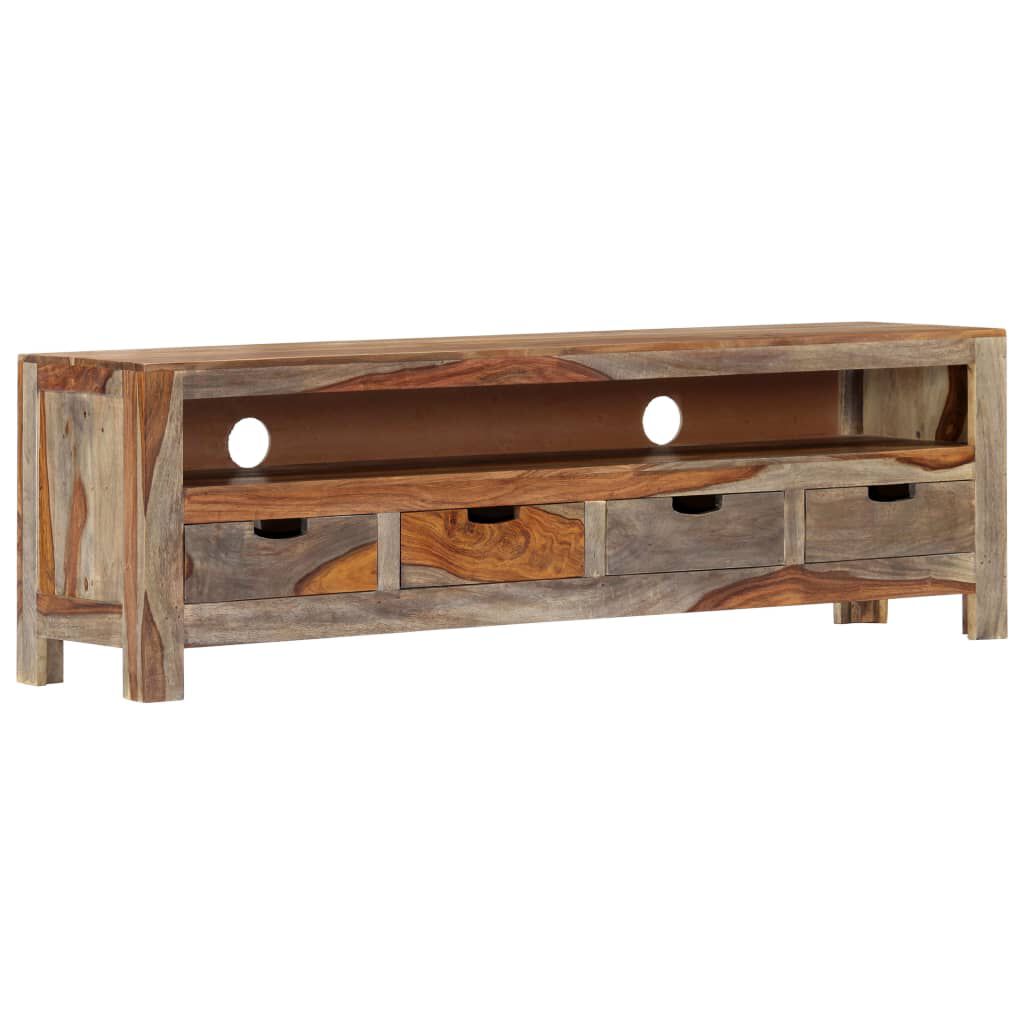 vidaXL Έπιπλο Τηλεόρασης 130 x 30 x 40 εκ. από Μασίφ Ξύλο Ακακίας