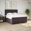 vidaXL &Kappa;&rho;&epsilon;&beta;ά&tau;&iota; Boxspring &mu;&epsilon; &Sigma;&tau;&rho;ώ&mu;&alpha; &Sigma;&kappa;&omicron;ύ&rho;&omicron; &Kappa;&alpha;&phi;έ 180x200 &epsilon;&kappa; &Upsilon;&phi;&alpha;&sigma;&mu;ά&tau;&iota;&nu;&omicron;