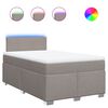 vidaXL &Kappa;&rho;&epsilon;&beta;ά&tau;&iota; Boxspring &mu;&epsilon; &Sigma;&tau;&rho;ώ&mu;&alpha; Taupe 120x200 &epsilon;&kappa;. &Upsilon;&phi;&alpha;&sigma;&mu;ά&tau;&iota;&nu;&omicron;