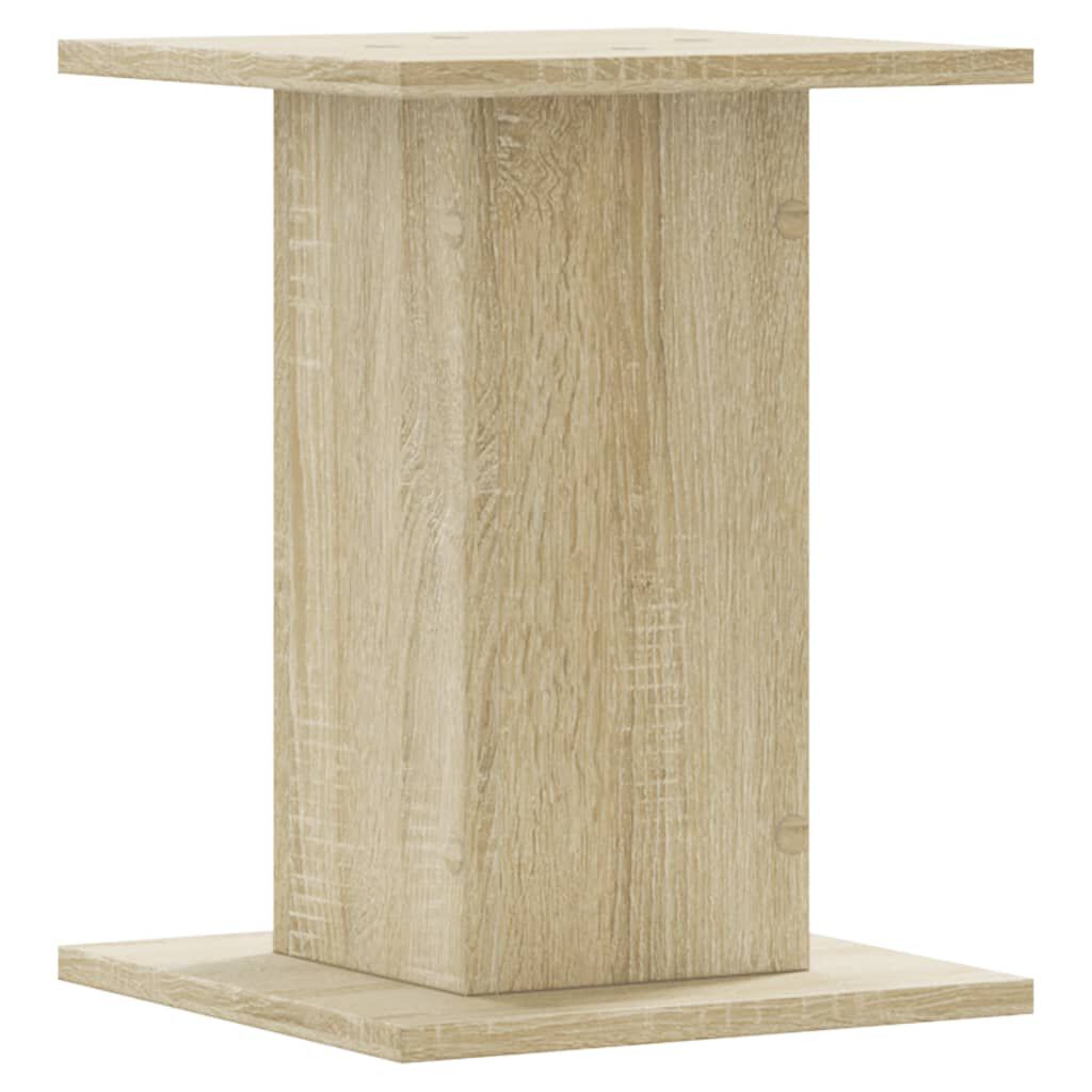 vidaXL Βάσεις Φυτών 2 Τεμ. Sonoma Δρυς 30x30x40 εκ. Επεξεργασμένο Ξύλο