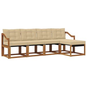 vidaXL &Sigma;&epsilon;&iota;&rho;ά &Kappa;&alpha;&nu;&alpha;&pi;έ &Epsilon;&xi;&omega;&tau;&epsilon;&rho;&iota;&kappa;&omicron;ύ &mu;&epsilon; &mu;&alpha;&xi;&iota;&lambda;ά&rho;&iota; 5 pcs &Phi;&upsilon;&sigma;&iota;&kappa;ό &kappa;&alpha;&iota; &Mu;&pi;&epsilon;&zeta;