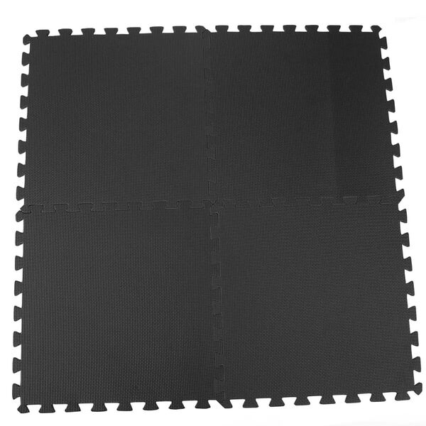 Pool Improve Προστατευτικά Πατώματος Πισίνας 8 Τεμ. Μαύρα 50 x 50 εκ.