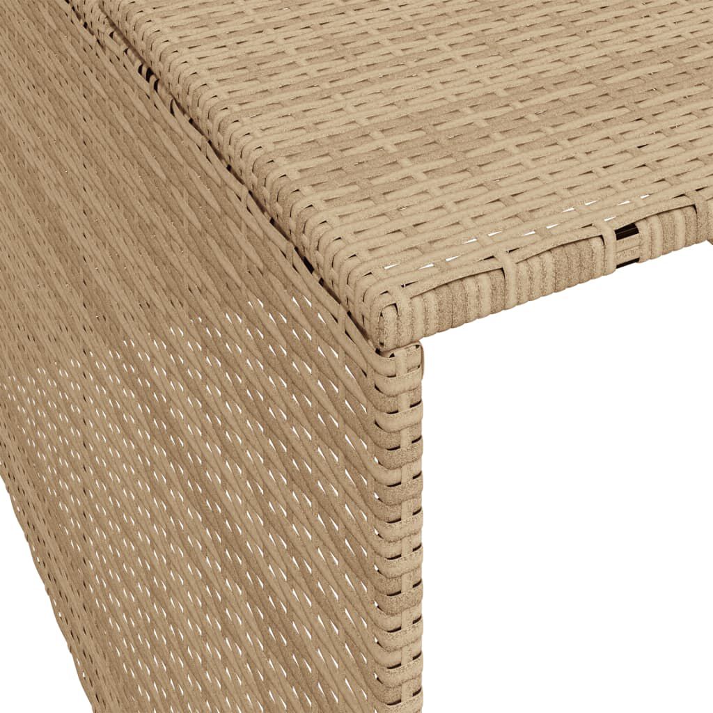 vidaXL Σκέπαστρο για Χλοοκοπτ. Ρομπότ Μπεζ 86x90x52/57 εκ. Συνθ. Ρατάν
