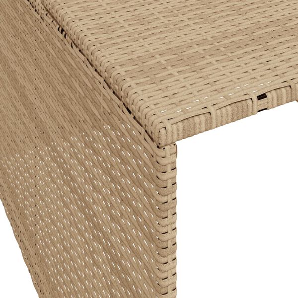 vidaXL Σκέπαστρο για Χλοοκοπτ. Ρομπότ Μπεζ 86x90x52/57 εκ. Συνθ. Ρατάν